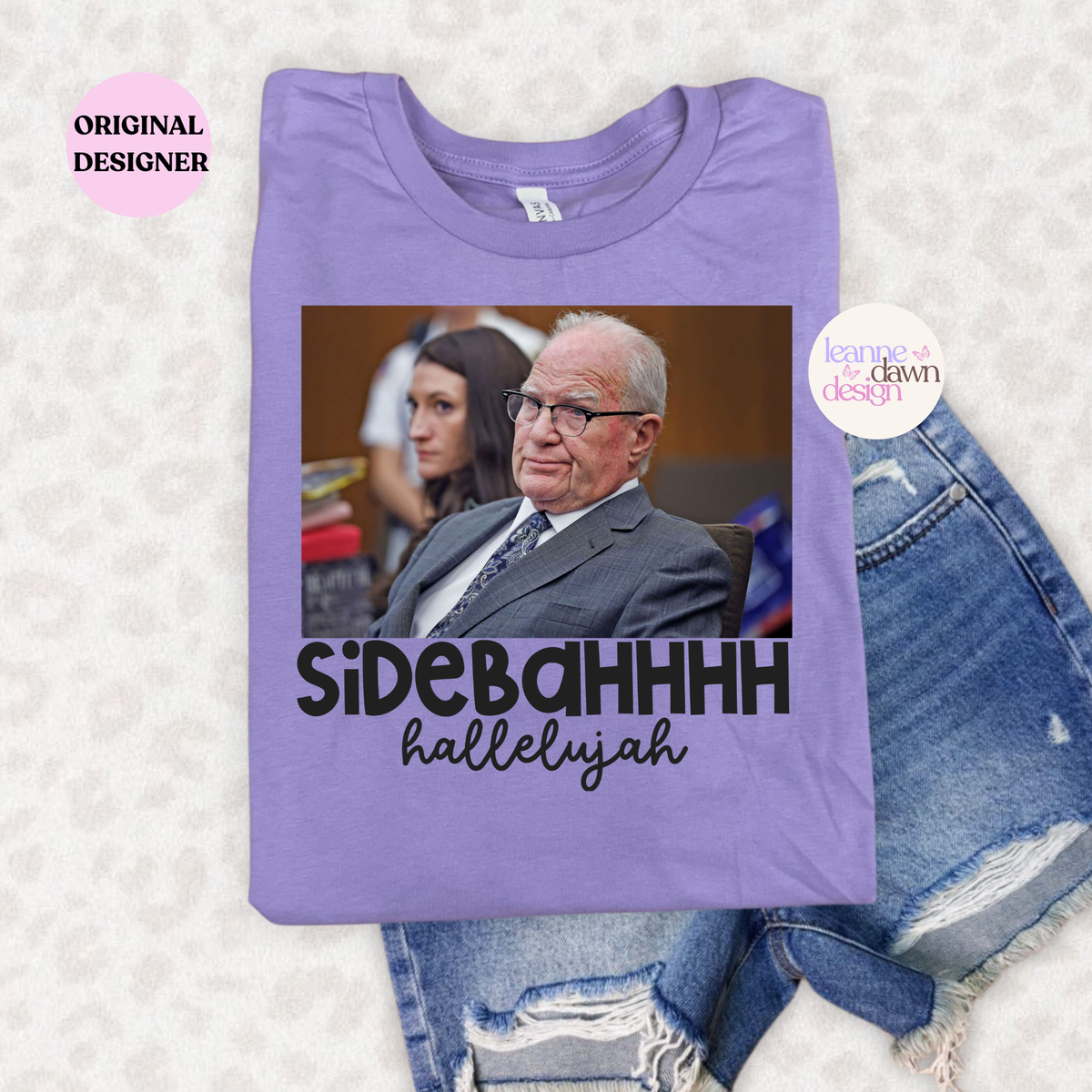 Sidebahhhh Hallelujah Reddington PNG - Digital Download