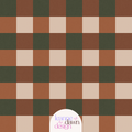 Autumn Harvest Plaid Seamless Pattern