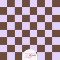 Lavender and Mocha Checkered Pattern